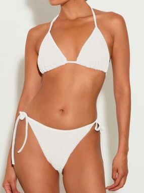 Hunza G Gina Bikini White